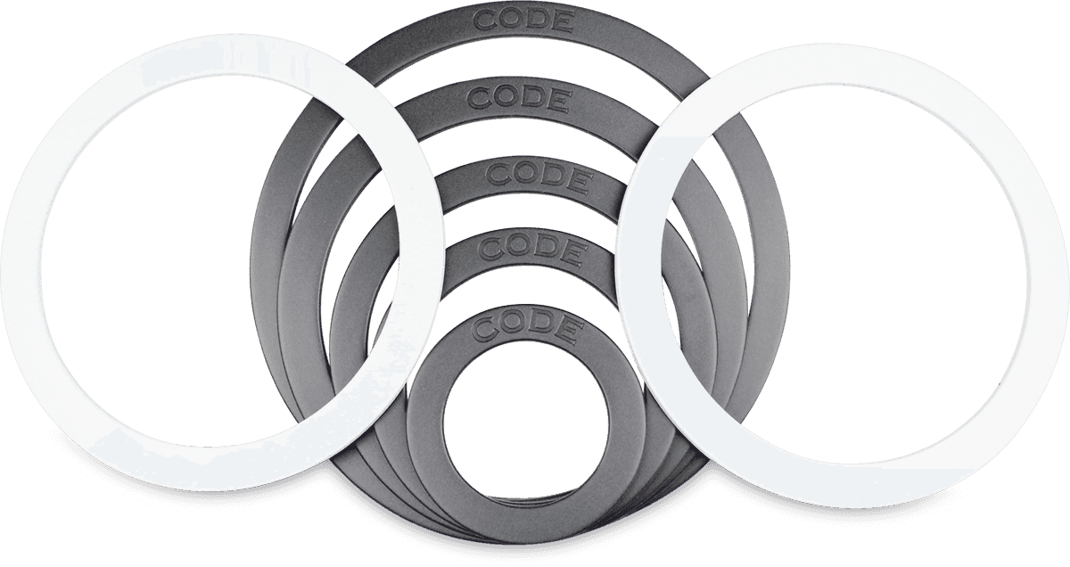 Port Hole 4" White
