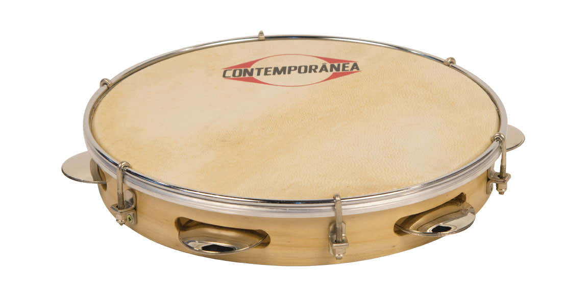 C-PB10-01 - Pandeiro Pro Series 10" - Animal Skin