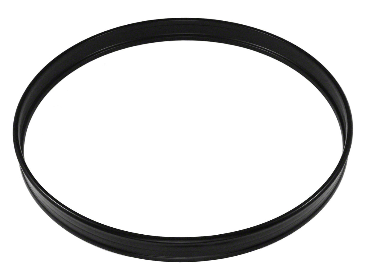 HBS-16BL - 16" BLACK STEEL BASS DRUM HOOP