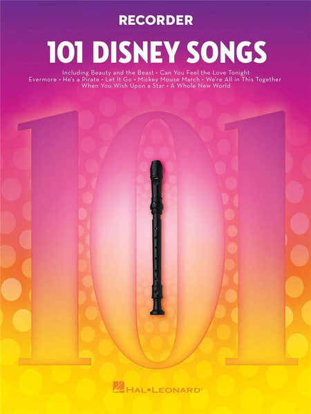 Hal Leonard 101 Disney Songs - Flûte A Bec