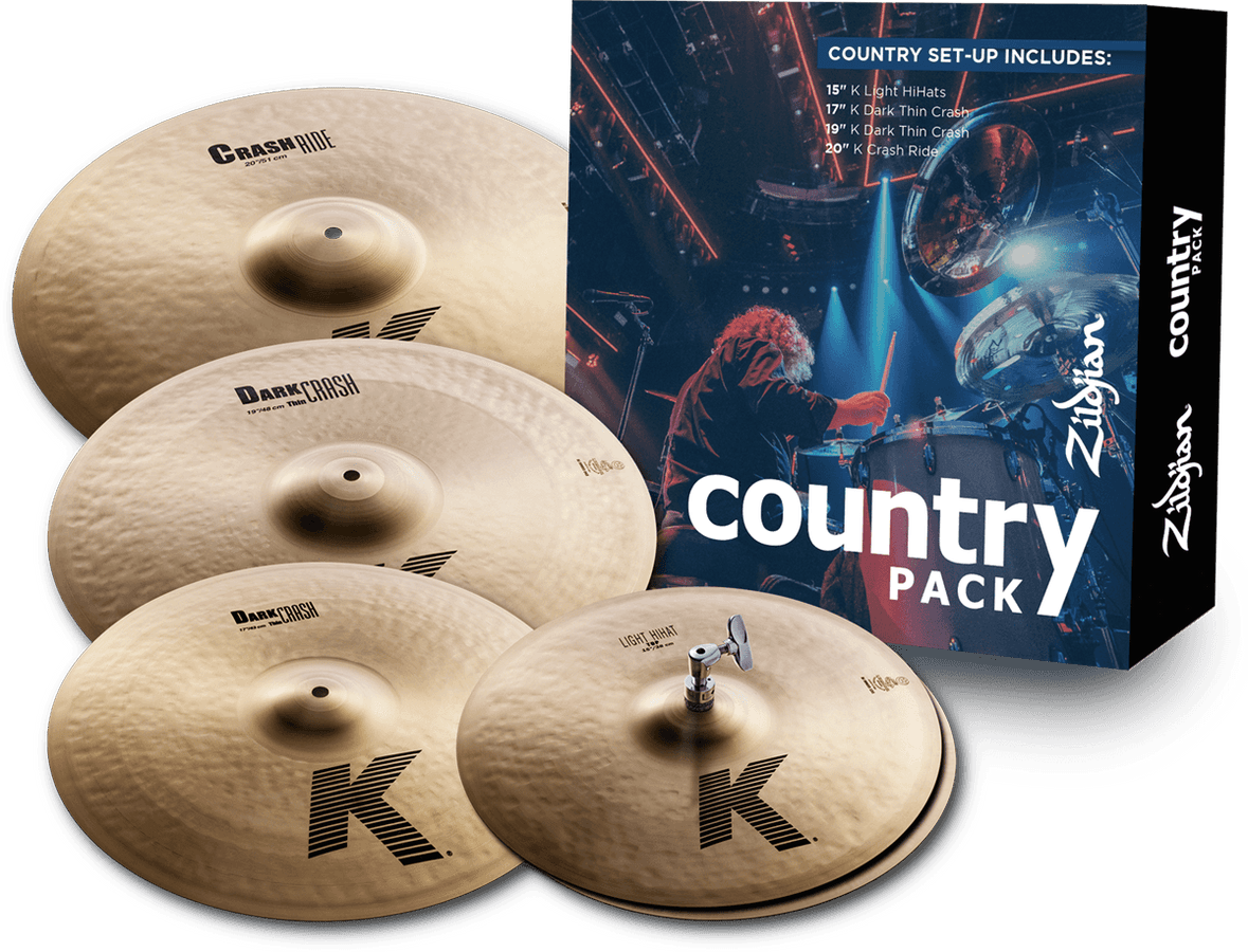 K0801C - CYMBALS SET COUNTRY SERIE K