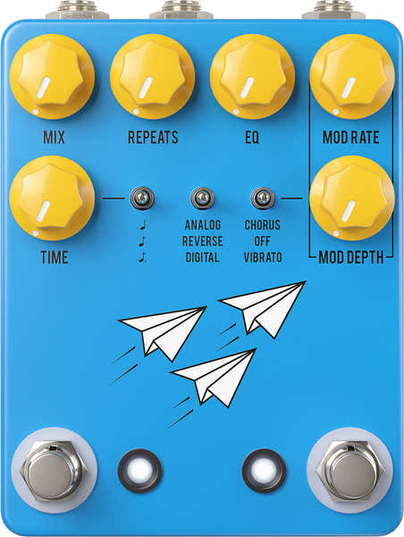 Jhs Pedals FLIGHT DELAY BLUE