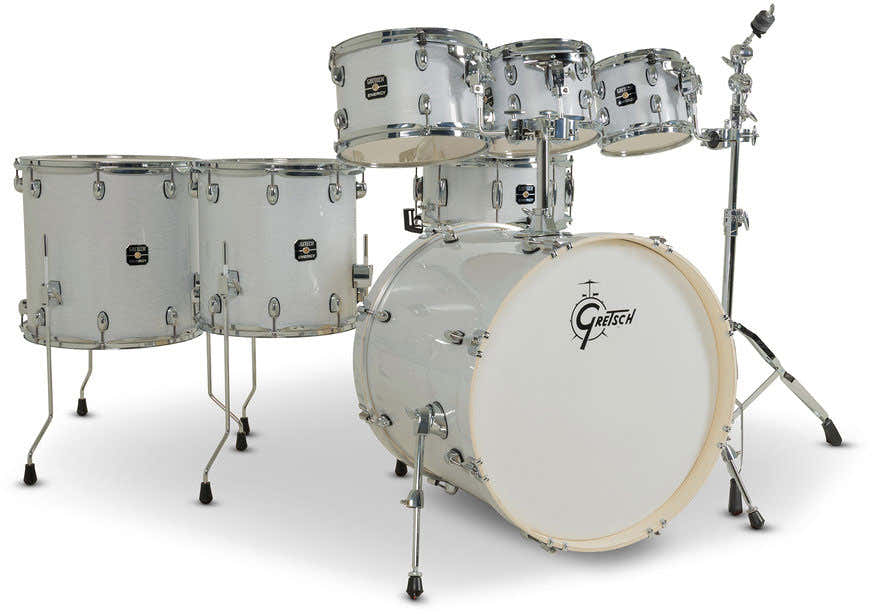 Drum Set Energy White Pearl