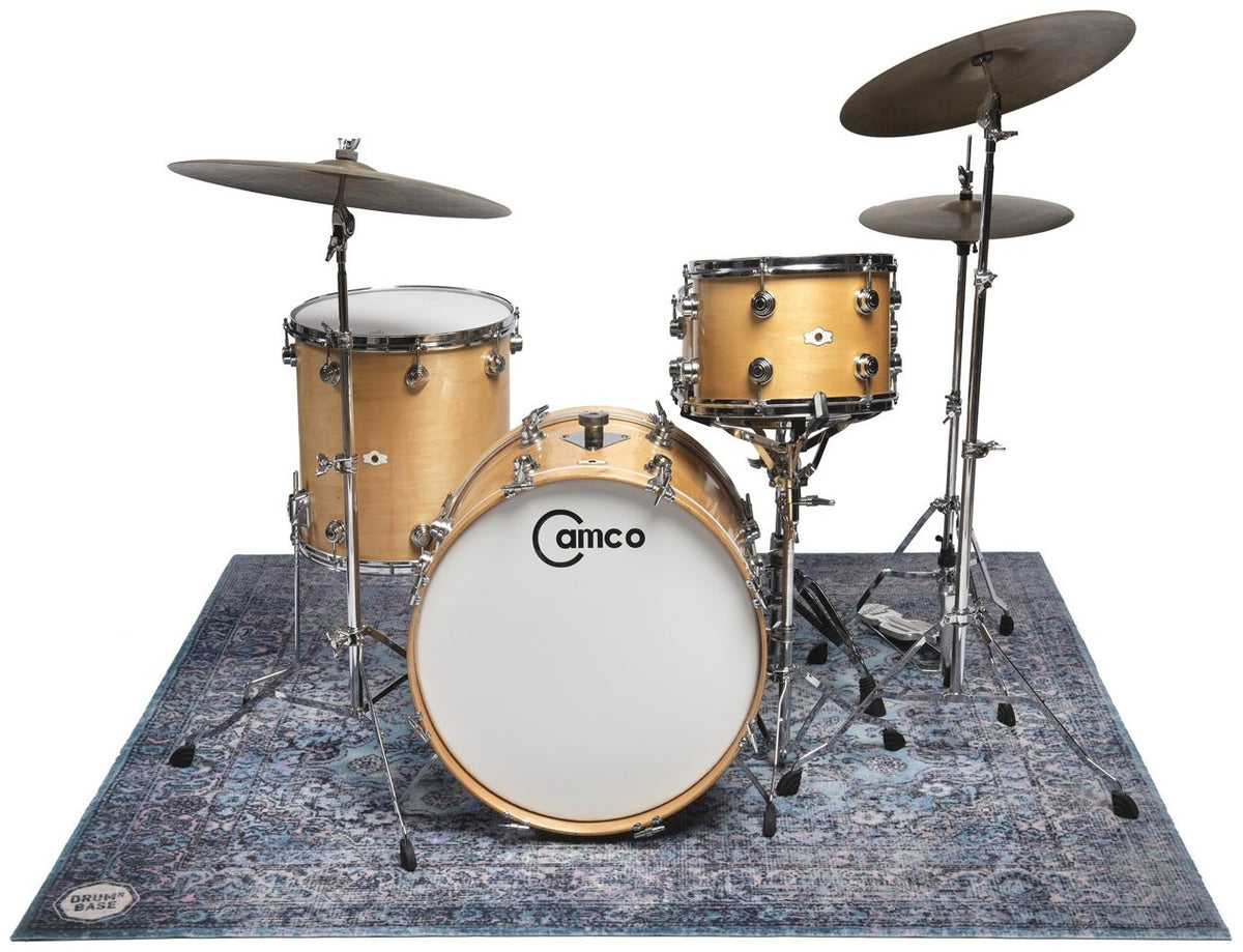 RWP185-TRQ - Pro X-Heavy 7kg Road Worn Turquoise Persian - Drum Mat 1.85 x 1.60m