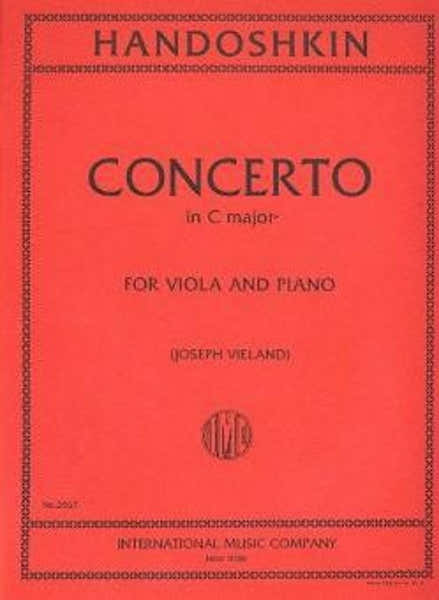 Handoshkin I. - Concerto - Alto & Piano