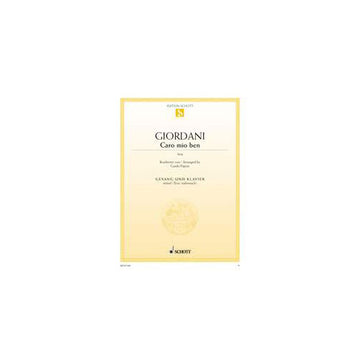 Giordani Tommaso - Caro Mio Ben - Medium Voice And Piano