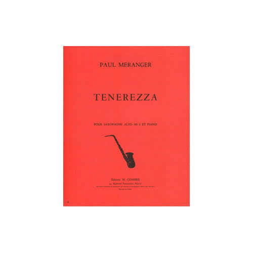 Combre Meranger - Tenerezza - Saxophone et Piano