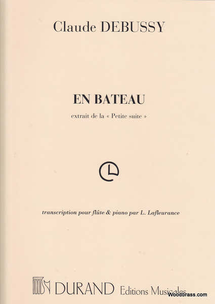 Durand DEBUSSY CLAUDE - EN BATEAU - FLUTE ET PIANO