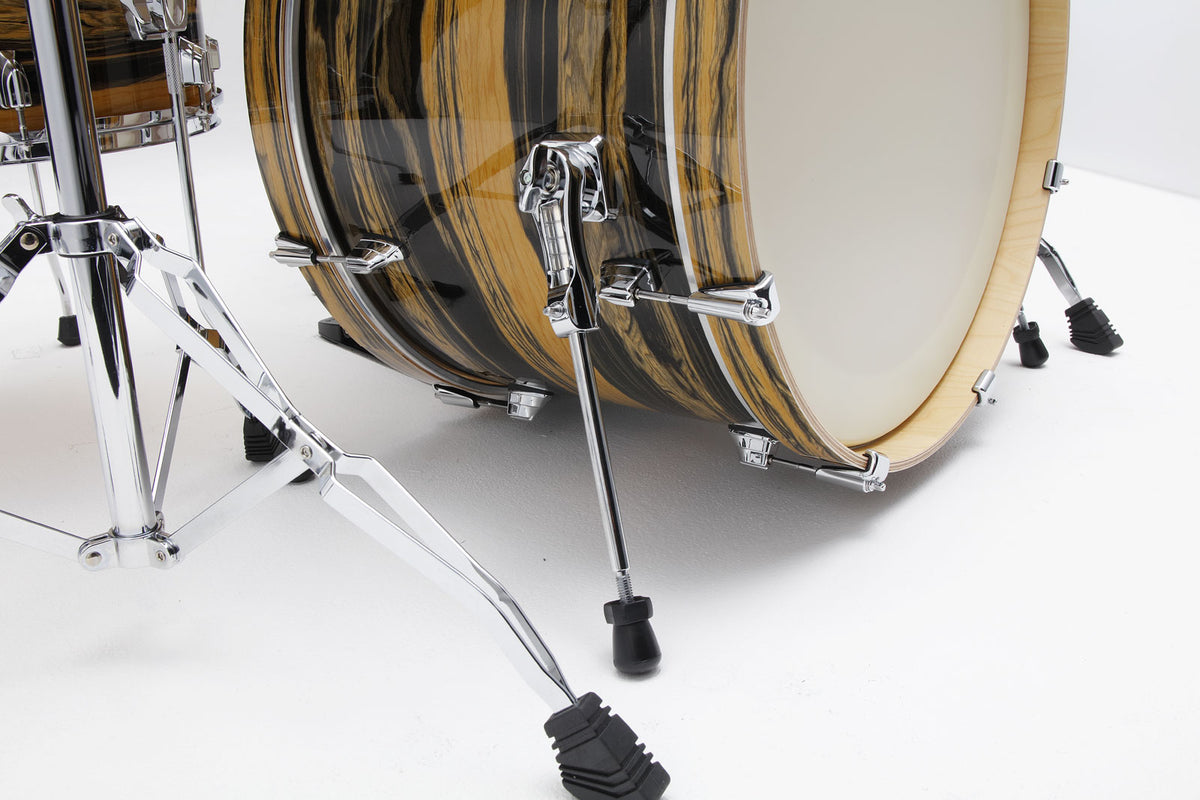 Superstar Classic Rock 22" Natural Ebony Tiger Wrap