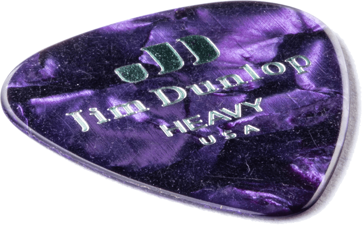 12 x Heavy Celluloid Purple Perloid