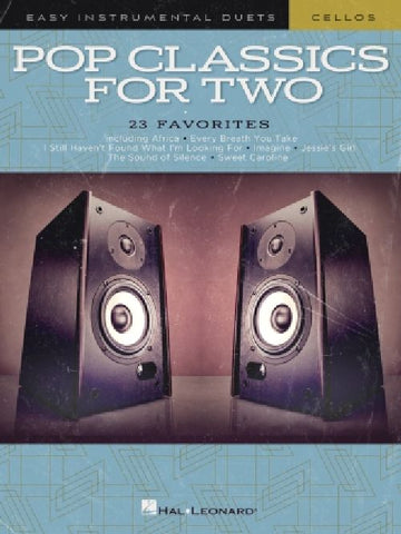 Pop Classics For Two - Easy Duets - Cello - 2 Violoncelles