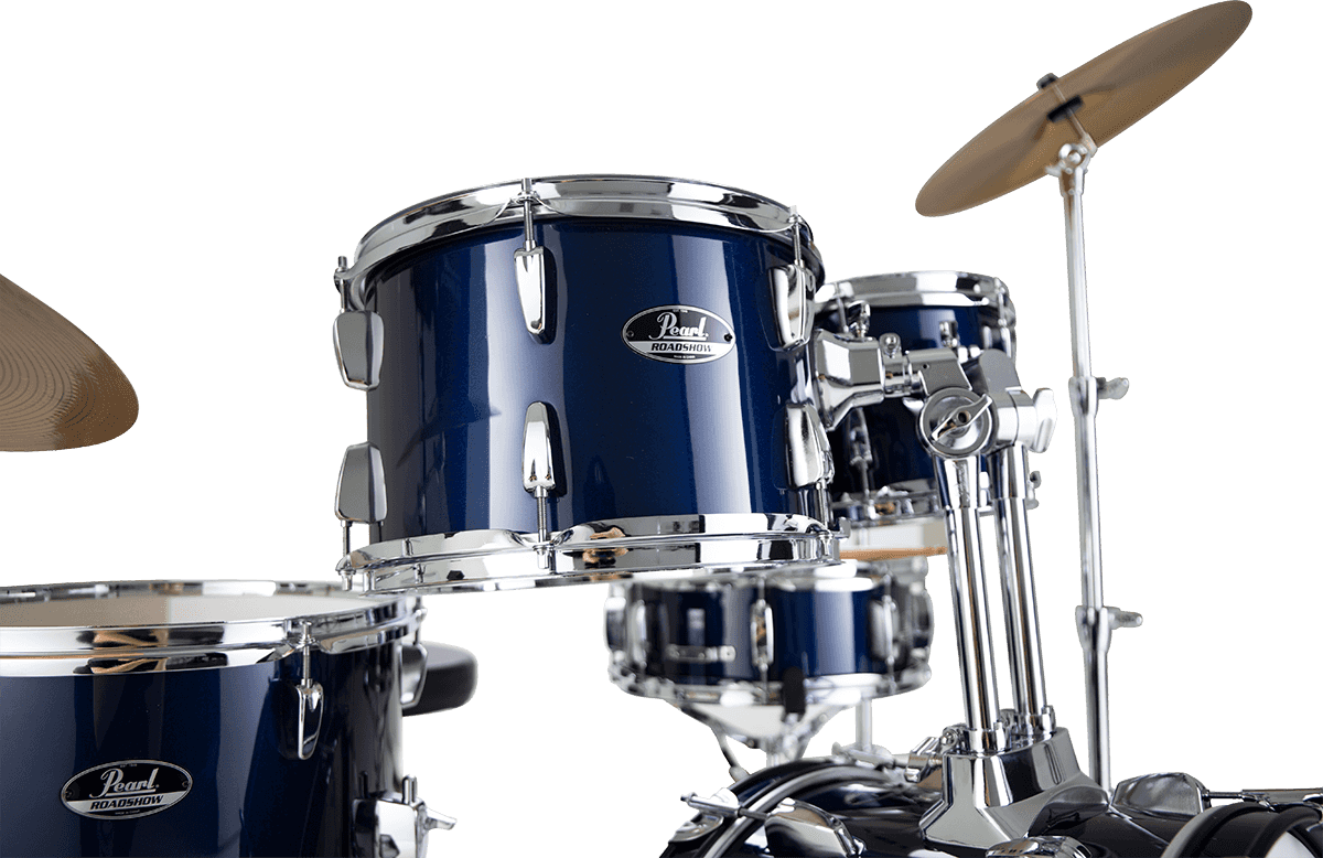 ROADSHOW JAZZ 18 + B-50 ROYAL BLUE METALLIC + SOLAR CYMBALS