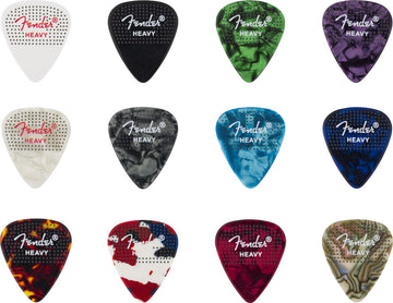 351 Dotted Celluloid Picks 12-Pack Heavy