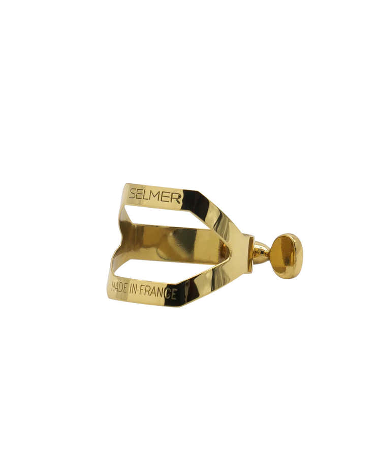 Tenor Sax Ligature Lacquered (Ebonite Mouthpiece)