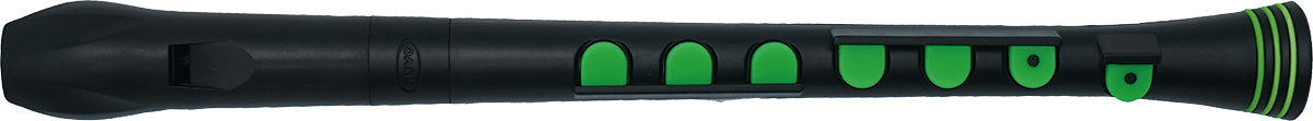 RECORDER+ BLACK AND GREEN
