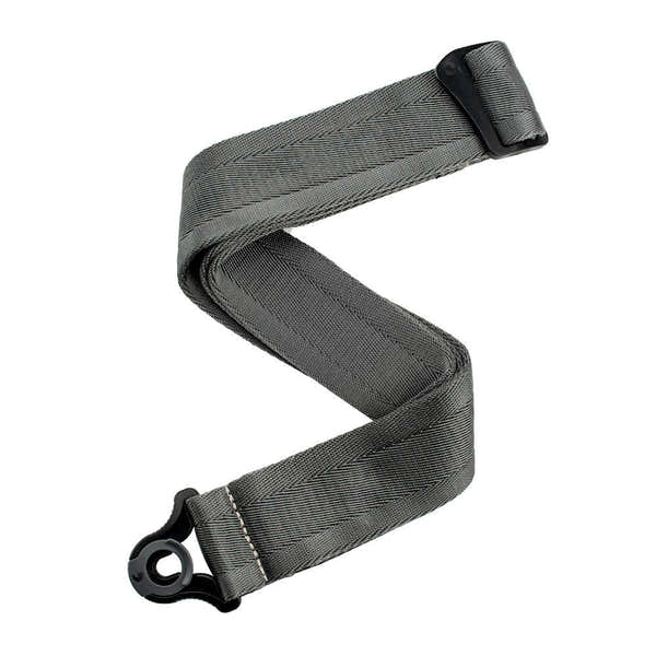 D'ADDARIO STRAP AUTO LOCK METAL GREY
