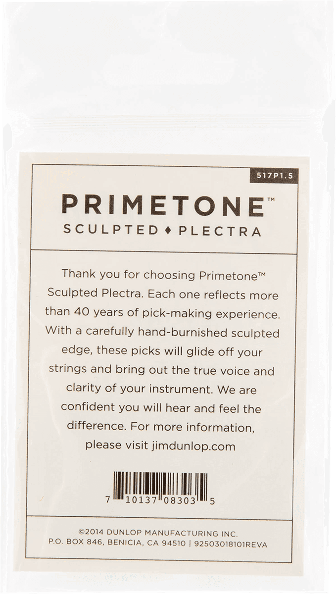3 x 1,50mm Primetone Small Triangle Smooth