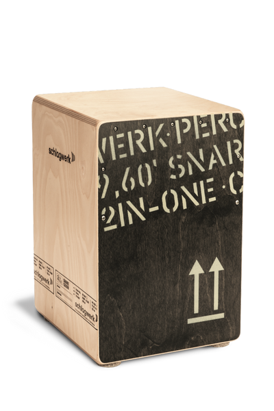 Schlagwerk Cajon 2 In One CP403BLK 2inone Black Edition Medium
