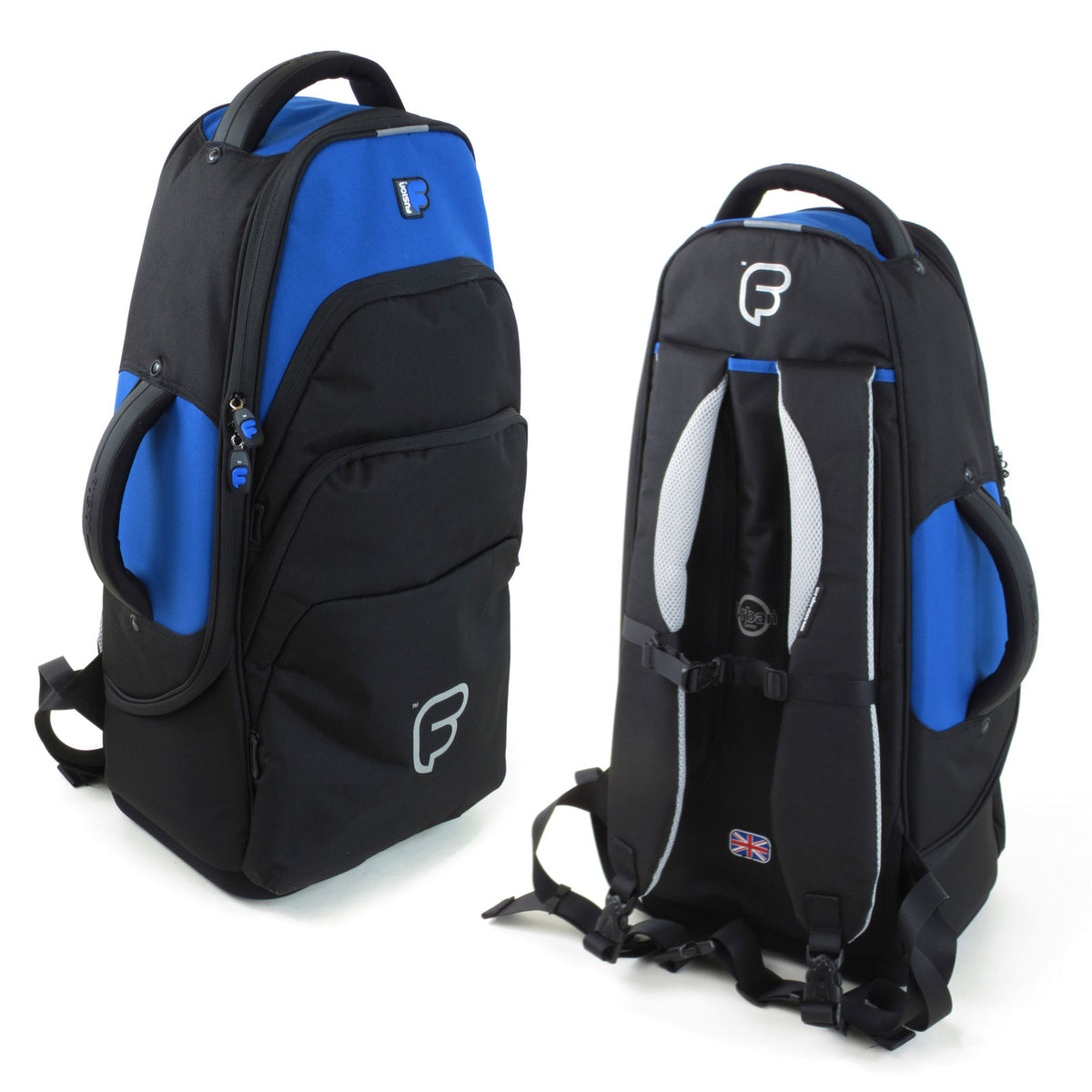 Urban Black/Blue Alto/Tenor Saxhorn Case