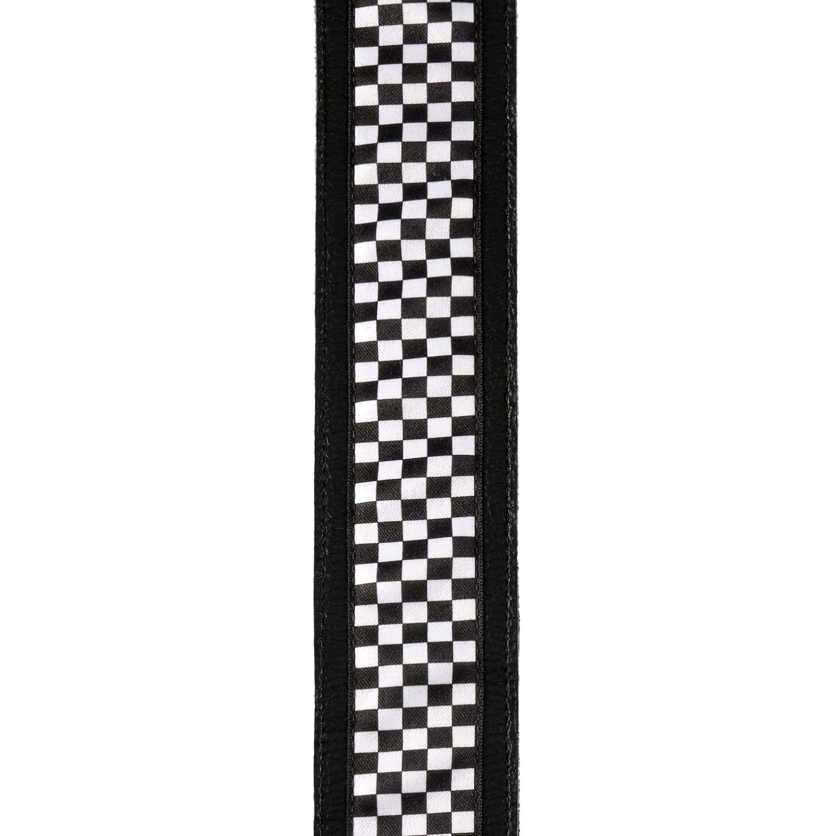 Hybrid Leather Guitar Strap Checkered