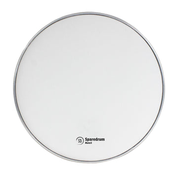 M3W06 6" MESH HEAD MUTE 3-PLY SILENT WHITE