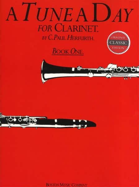 Music Sales Herfurth Paul - A Tune A Day - Book 1 - Clarinet