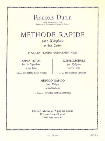 Methode rapide pour Xylophone Vol.2