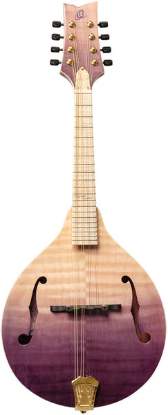 Ortega Americana A-Style Mandolin + Croco Leather Case