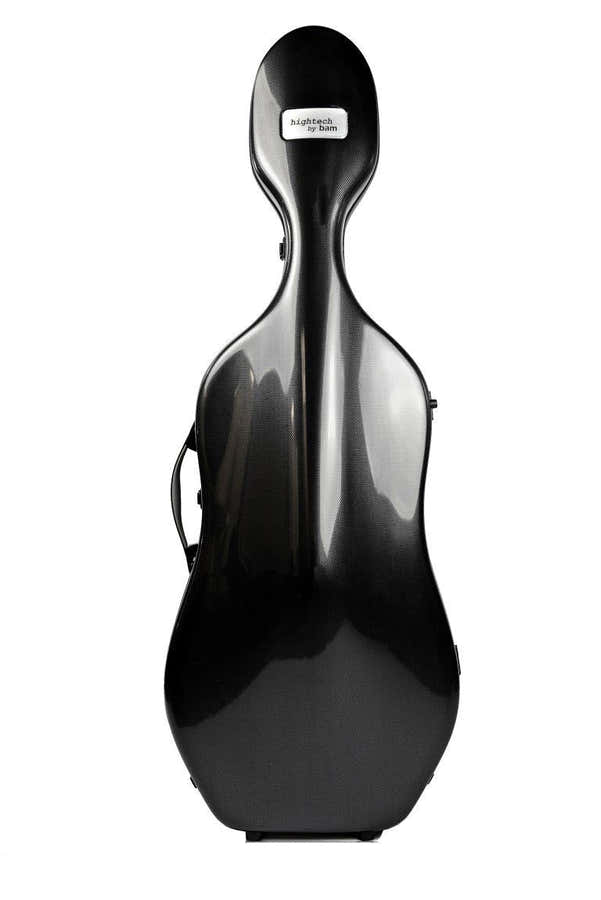 HIGHTECH 3.5 COMPACT CELLO CASE - BLACK CARBON LOOK