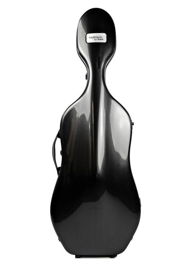 HIGHTECH 3.5 COMPACT CELLO CASE - BLACK CARBON LOOK