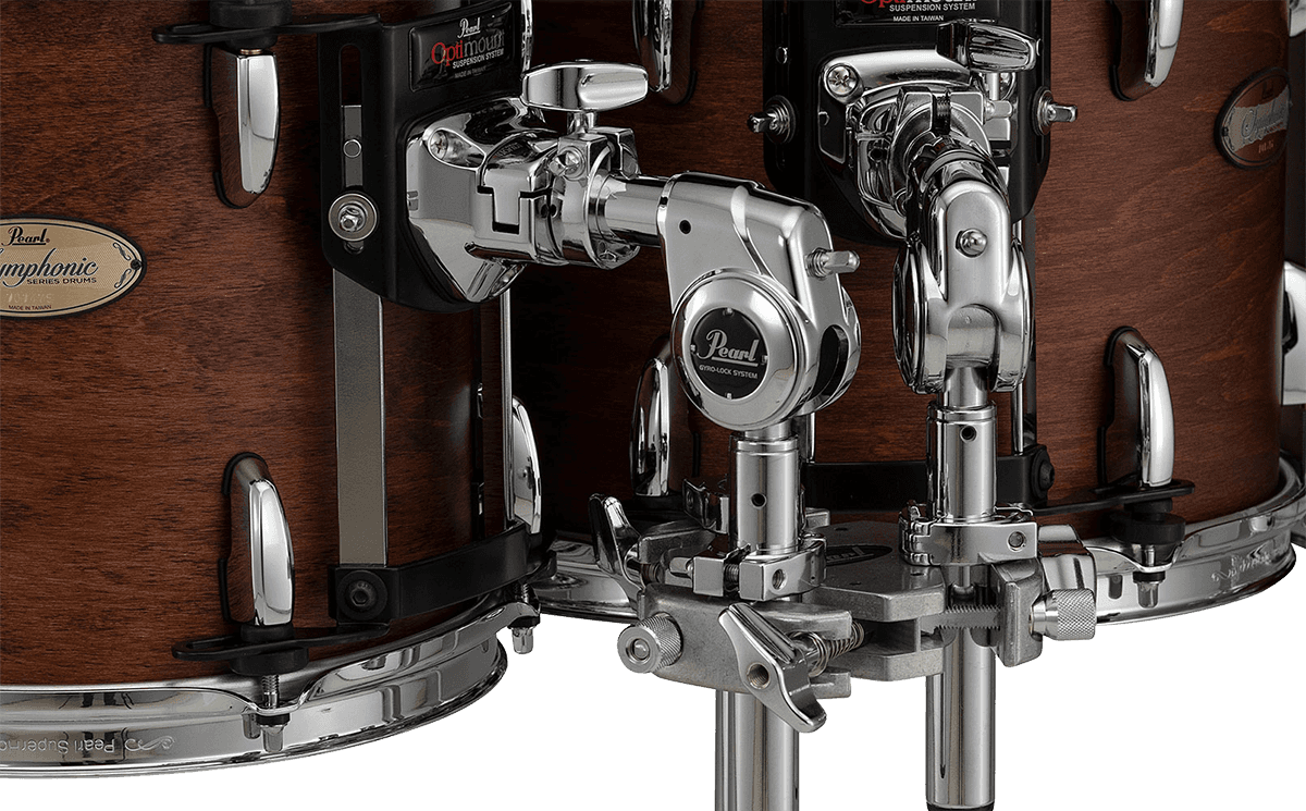 SYMPHONIC CONCERT TOM 13X11 AFRICAN MAHOGANY + OPTIMOUNT