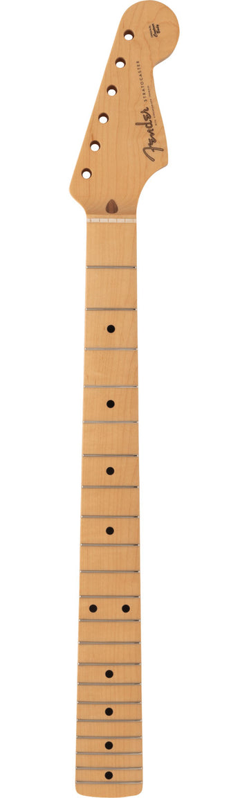 STRATOCASTER JAPAN TRADITIONAL II 50'S NECK 21 VINTAGE FRETS 9.5" RADIUS U SHAPE MAPLE