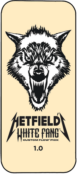 Dunlop 6 x 1,00mm Hetfield's White Fang Tin