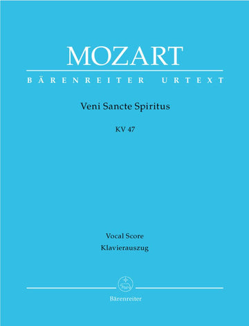 Moz W.A. - Veni Sancti Spiritus Kv 47 - Reduction Ch Piano