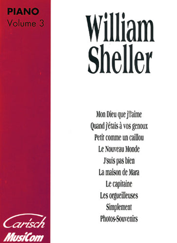 SHELLER W. - ALBUM VOL. 3 - PIANO CHANT