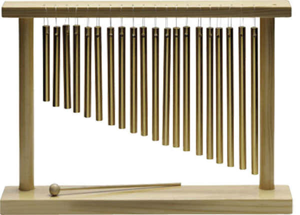 Bar Chimes 20 Bars on Wooden Mount