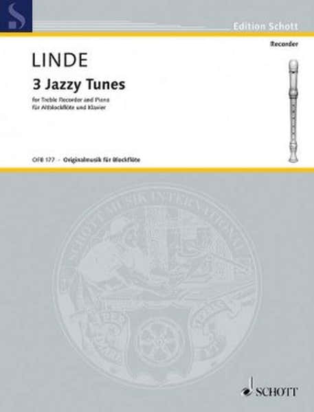 Linde HANS-martin - 3 Jazzy Tunes - Flute Bec Alto & Piano