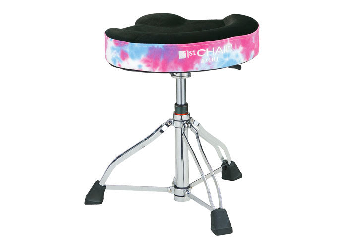 HT550TDPS Drum Throne 1ST Chair Glide Rider Fluorescent Pink Sky Seat