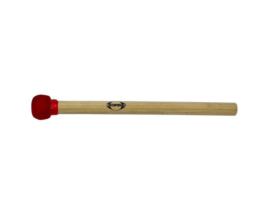 C-BS8R - RED WOODEN SURDO MALLET SMALL HEAD 35CM