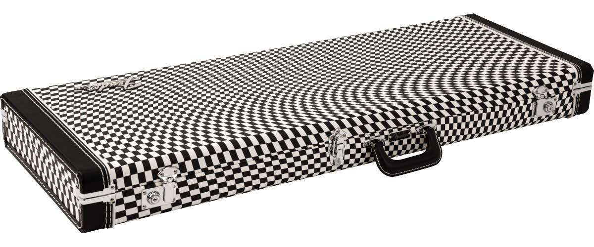 Strat/Tele Case CLSC SRS Wavy Checkerboard