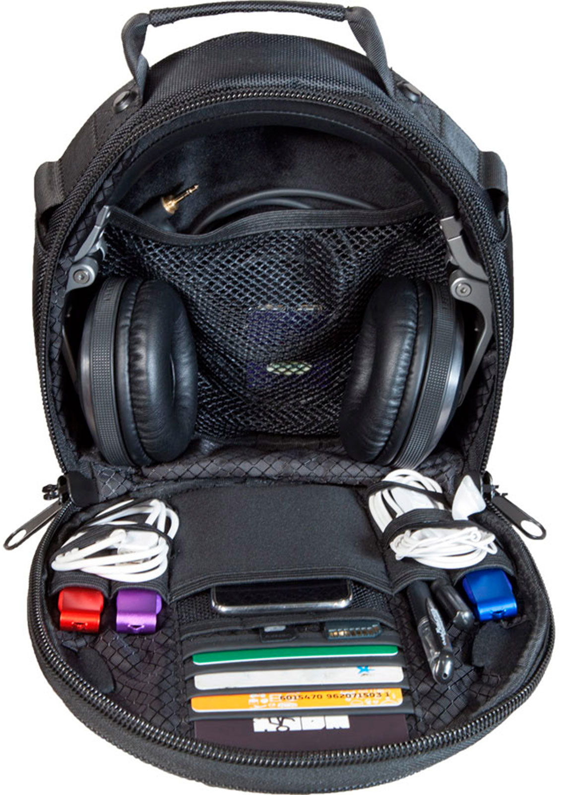 Black Headphone Bag