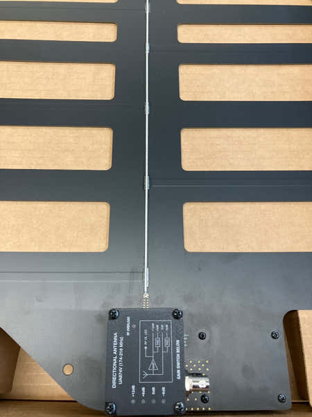Amplified Directional Antenna VHF 174-223 MHz - B Stock