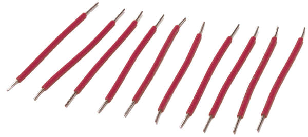 CopperSound Pre-Cut Stripped Wire 1,5 - Red