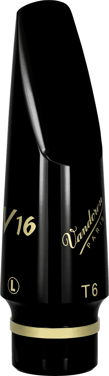 V16 HARD RUBBER TENOR SAXOPHONE MOUTHPIECE T6 LARGE