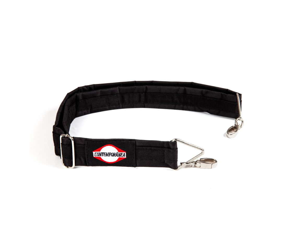 PADDED WAIST STRAP 140 CM - 2 CLOSED HOOKS