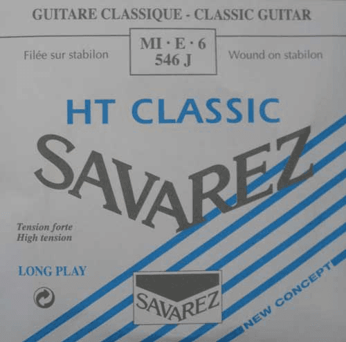 Savarez 546J E-6 HT Classic Blue Heavy Gauge (Unit)
