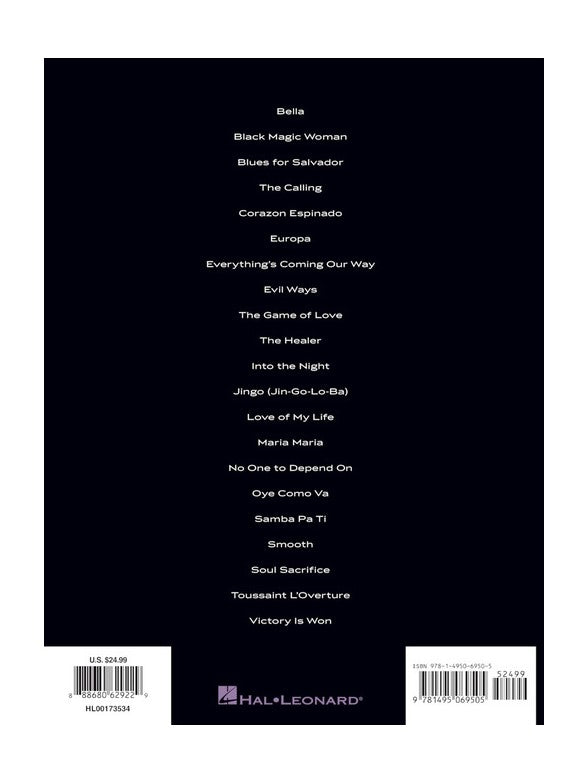 Santana Carlos - Guitar Anthology - Guitar Tab