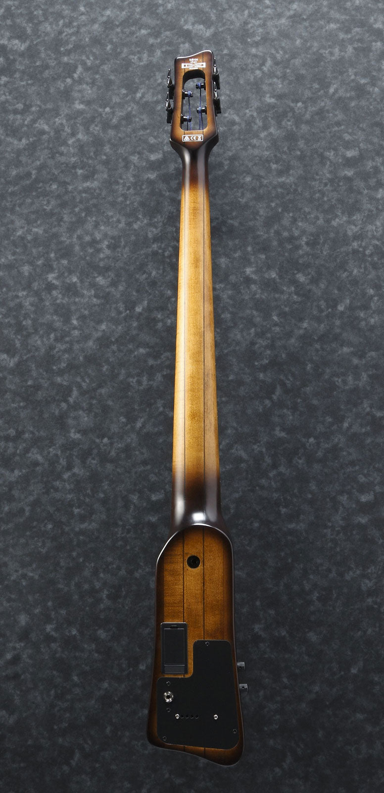 UB804-mob Mahogany Oil Burst Upright Bass Workshop