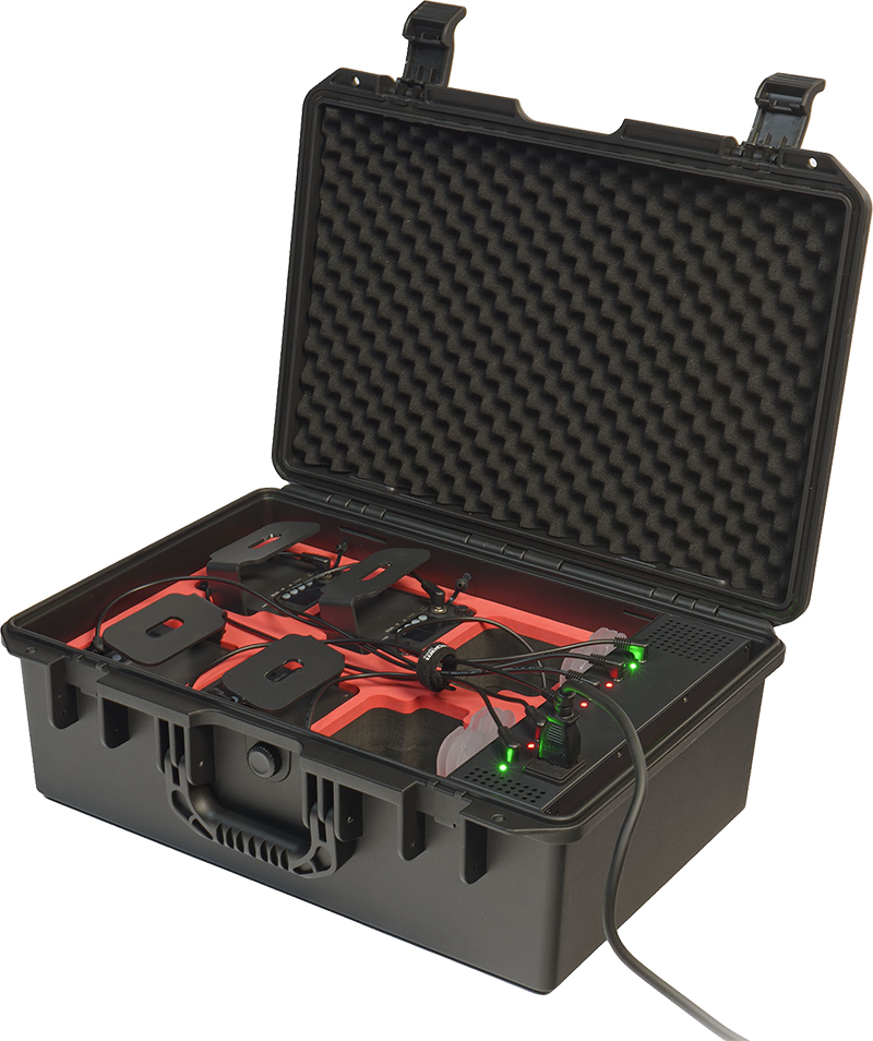Flight case for 6 Event Par 44 Quad IP