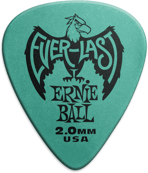 Ernie Ball Picks Everlast 12-Pack Frost Blue 2mm